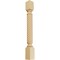 Ekena Millwork 3 3/4"W x 3 3/4"D x 35 1/2"H Hamilton Rope Cabinet Column, Alder COL03X03X35HAAL - alternate 1